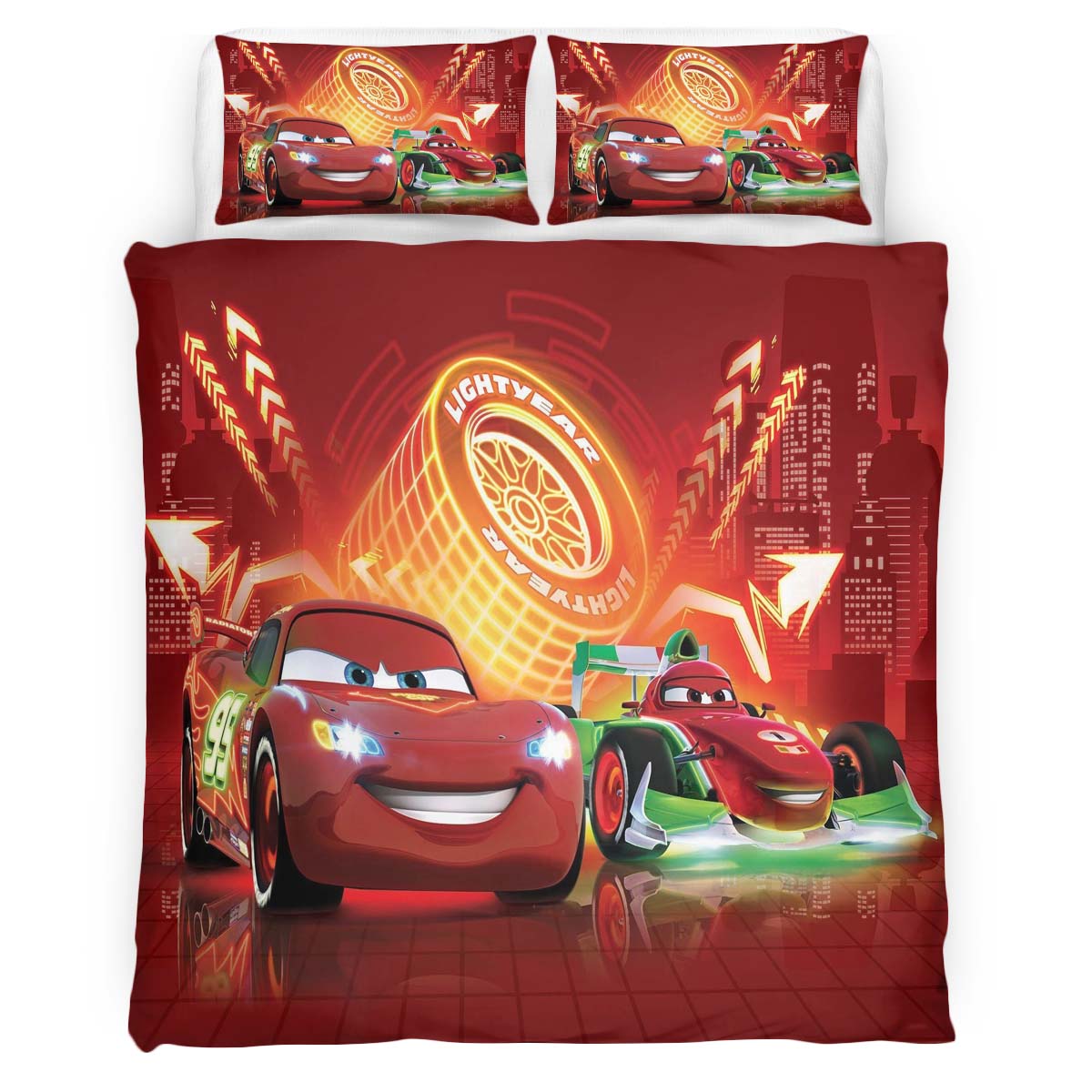 Cars Francesco und Lightning Kinderbettwäsche – Bettwäsche
