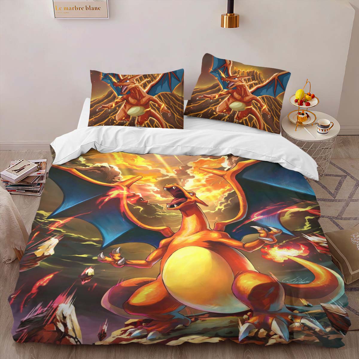 Glurak Pokemon 6 Kinderbettwäsche – Bettwäsche – Bild 2