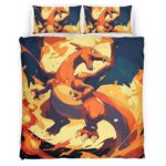 Glurak Pokemon 7 Kinderbettwäsche – Bettwäsche