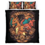Glumanda Glutexo Glurak Feuer Pokemon Kinderbettwäsche – Bettwäsche