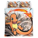 Glumanda Feuer Pokemon 4 Kinderbettwäsche – Bettwäsche