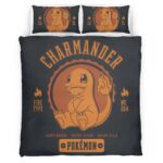 Glumanda Feuer Pokemon 6 Kinderbettwäsche – Bettwäsche
