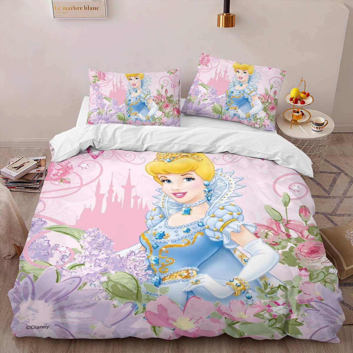Cinderella Disney Prinzessin 02 Kinderbettwäsche – Bettwäsche – Bild 2