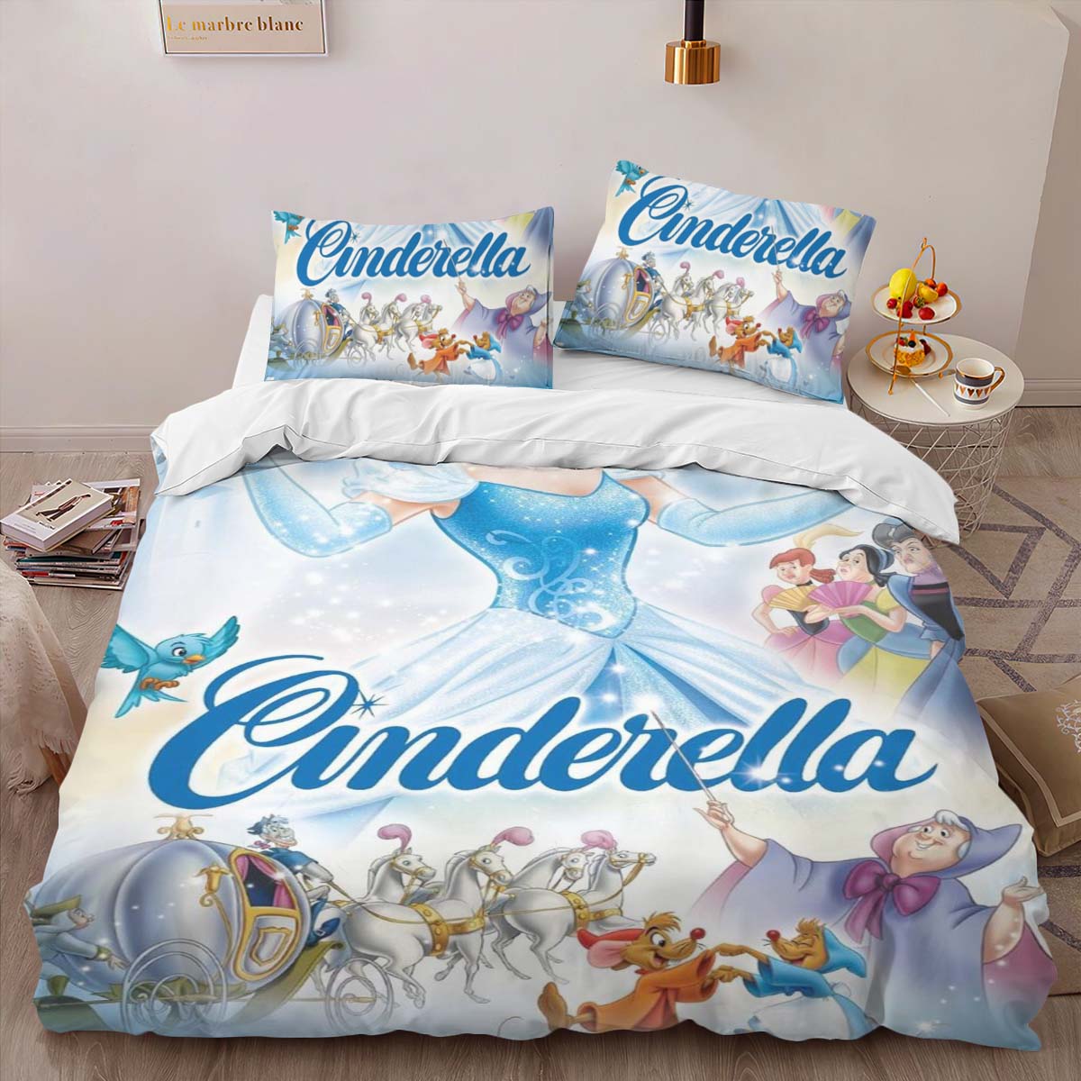 Cinderella Disney Prinzessin 11 Kinderbettwäsche – Bettwäsche – Bild 2
