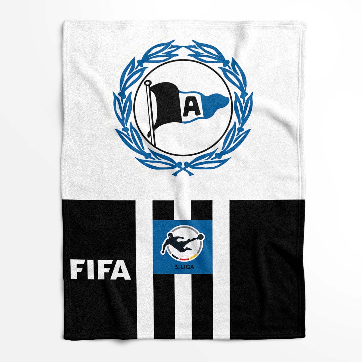 DSC Arminia Bielefeld 1001 Fleecedecke - Decke – Bild 2