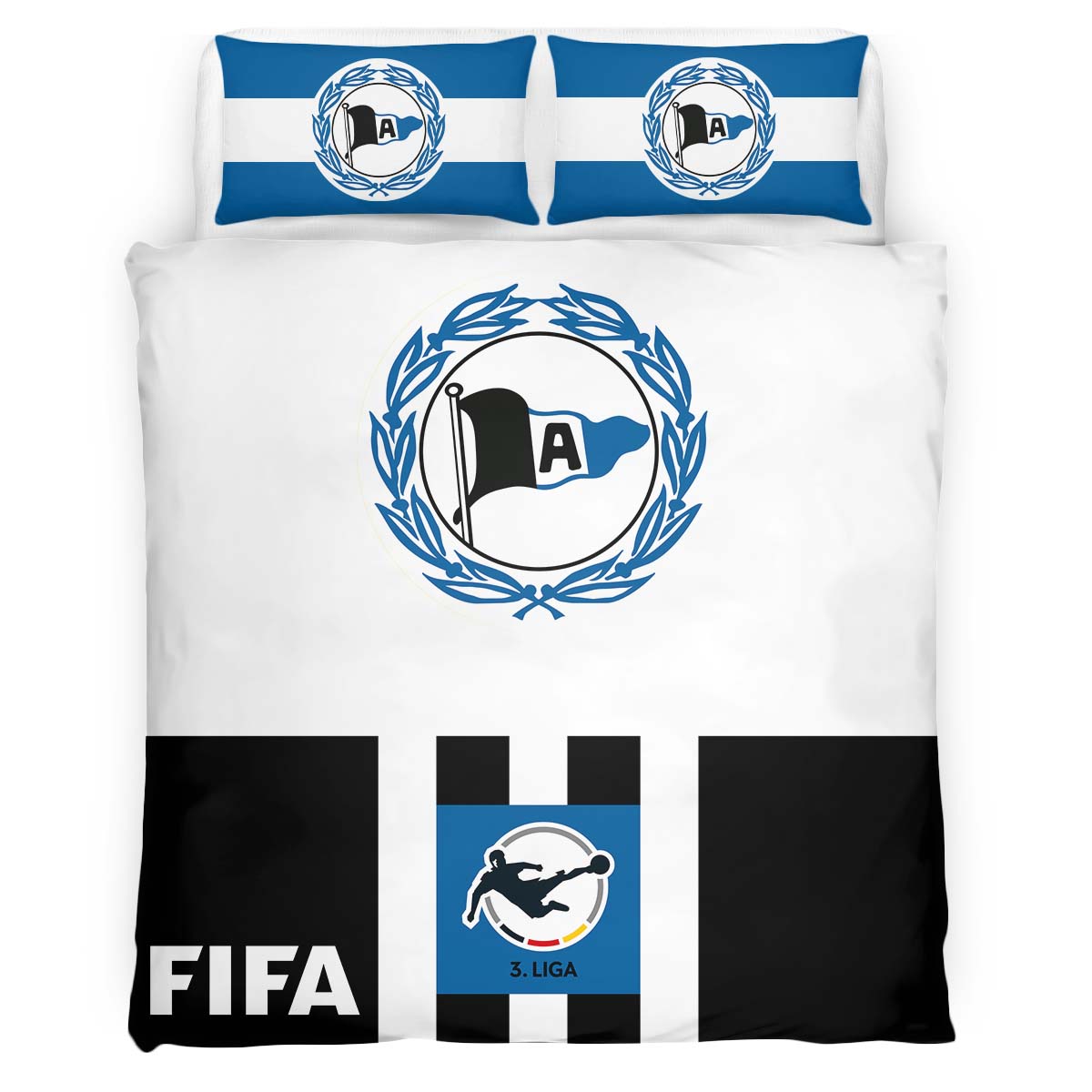DSC Arminia Bielefeld 1001 Kinderbettwäsche - Bettwäsche – Bild 2