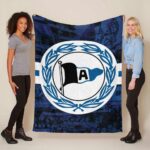 DSC Arminia Bielefeld Fc blau Fleecedecke – Decke