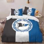 DSC Arminia Bielefeld Fc blue black white Kinderbettwäsche – Bettwäsche