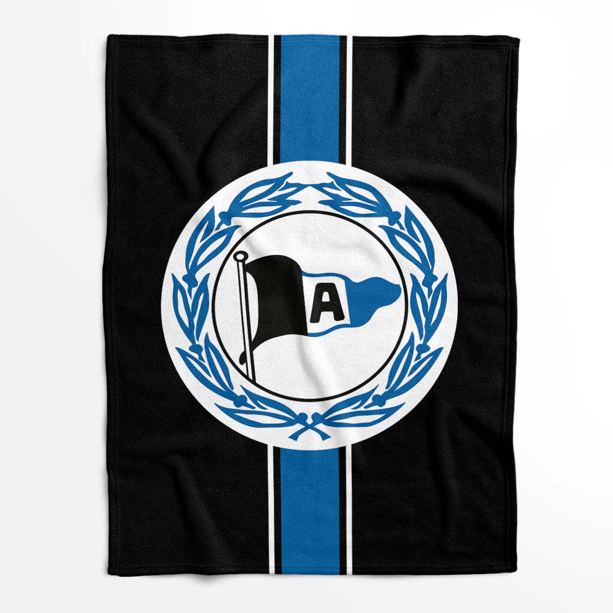 DSC Arminia Bielefeld Fc blauer Style für Fan 02 Fleecedecke - Decke – Bild 2