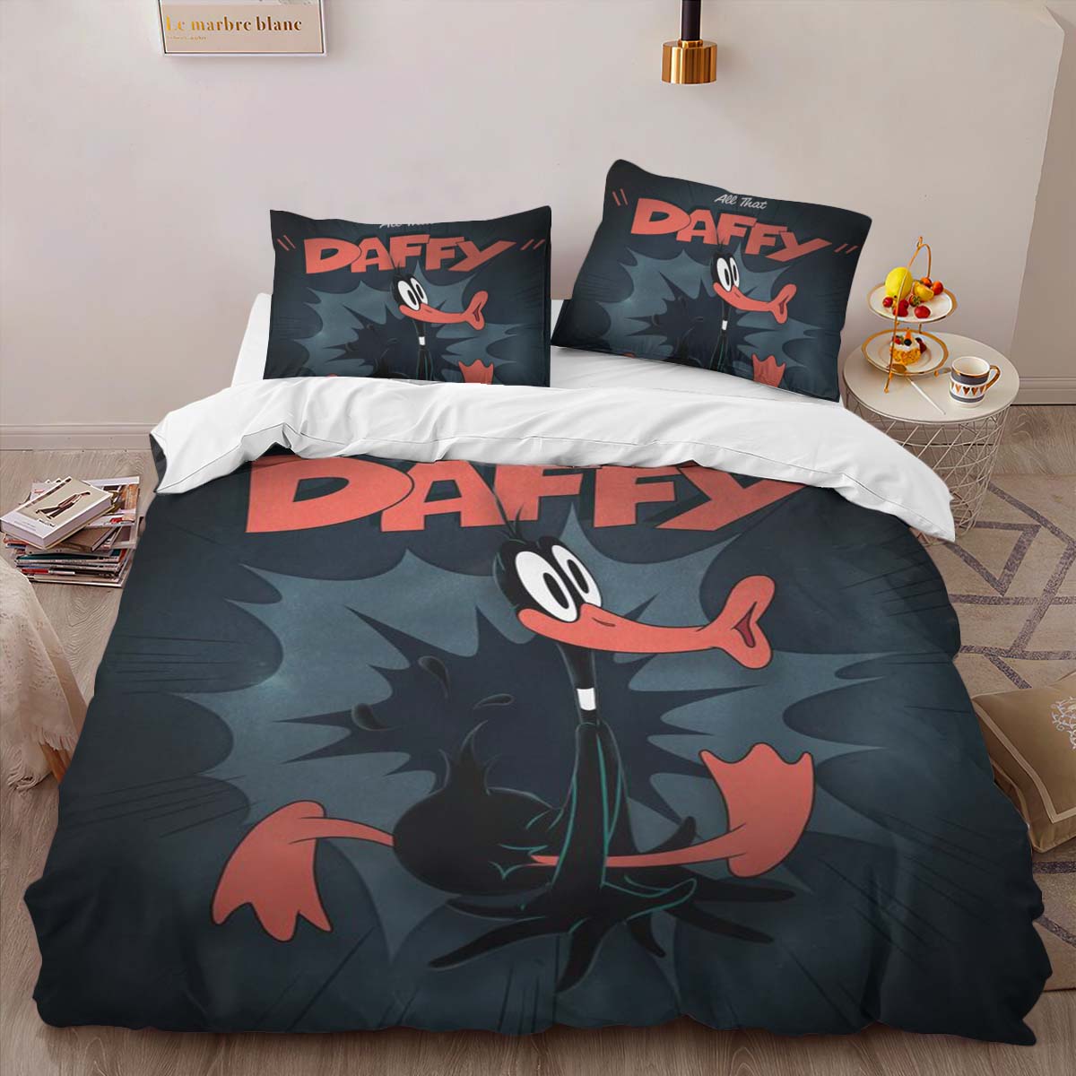 Daffy Duck Looney Tunes 01 Kinderbettwäsche – Bettwäsche – Bild 2