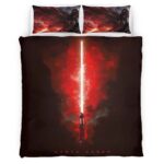 Darth Vader Rotes Lichtschwert Kinderbettwäsche – Bettwäsche