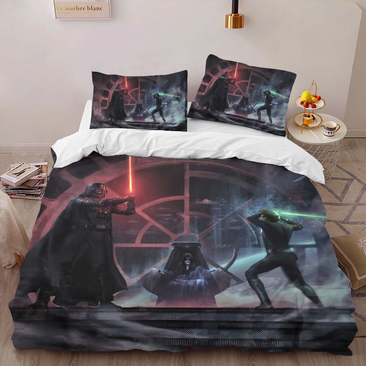 Darth Vader vs Luke Skywalker Kinderbettwäsche – Bettwäsche – Bild 2