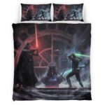 Darth Vader vs Luke Skywalker Kinderbettwäsche – Bettwäsche