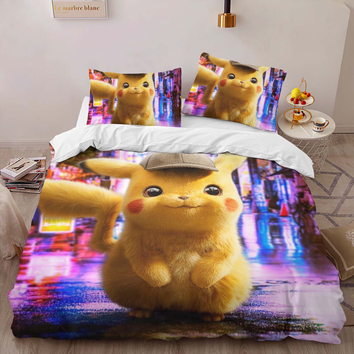 Meisterdetektiv Pikachu Kinderbettwäsche – Bettwäsche – Bild 2