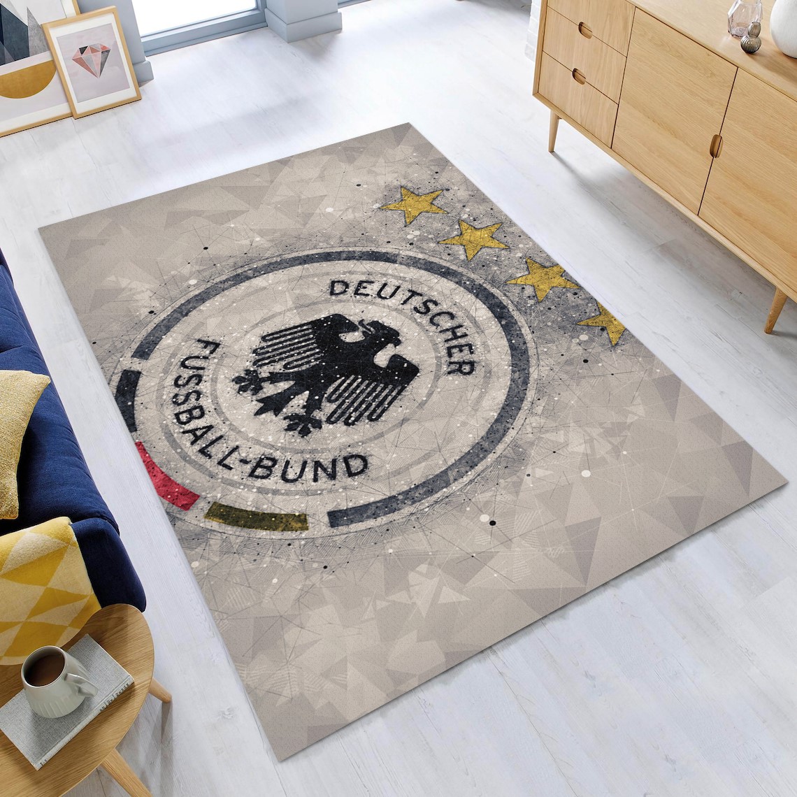 Deutsche Fussball-Nationalmannschaft EM 2024 6 Teppich – Bild 2