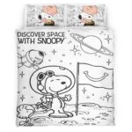 Entdecke den Weltraum mit Snoopy Kinderbettwäsche – Bettwäsche