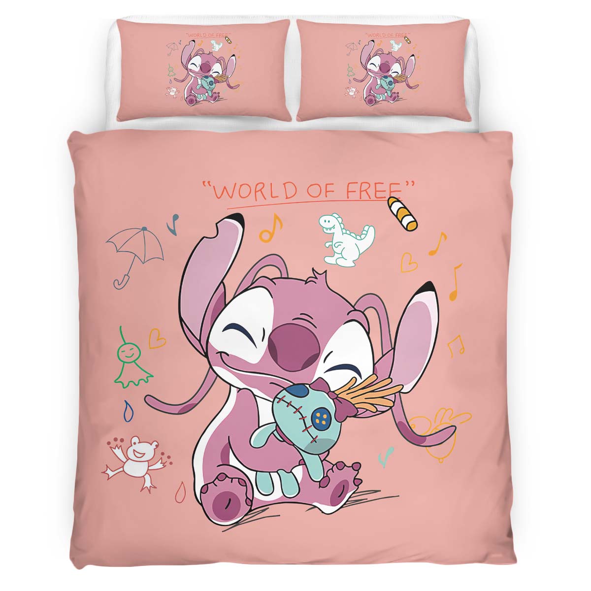 Disney Engel in Lilo und Stitch Kinderbettwäsche – Bettwäsche