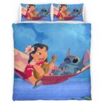 Disney Lilo und Stitch Charaktere 1002 Kinderbettwäsche – Bettwäsche