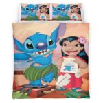 Disney Lilo und Stitch Charaktere 1005 Kinderbettwäsche – Bettwäsche