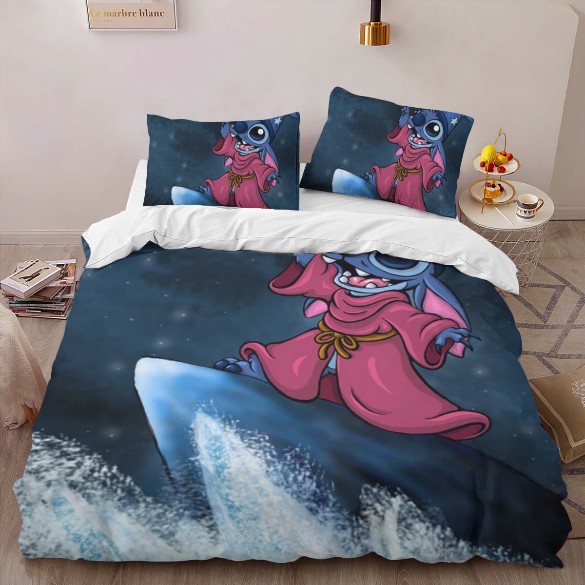 Disney Lilo und Stitch Stitch Surf Kinderbettwäsche – Bettwäsche – Bild 2