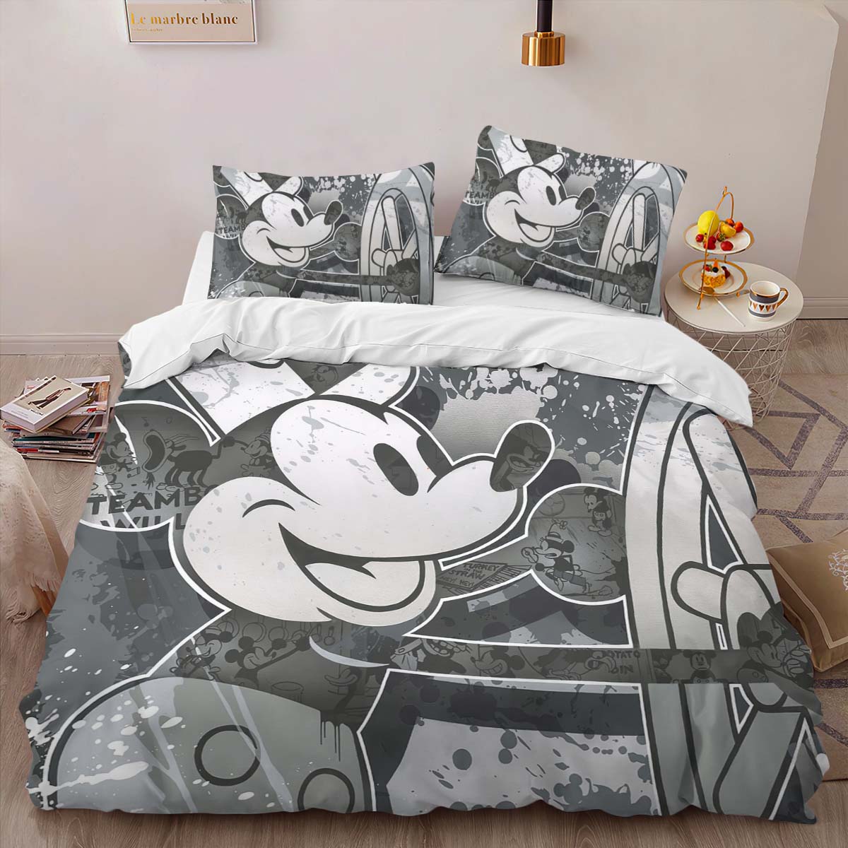 Disney Micky Maus 4 Kinderbettwäsche – Bettwäsche – Bild 2