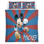 Disney Micky Maus Rennend Kinderbettwäsche – Bettwäsche