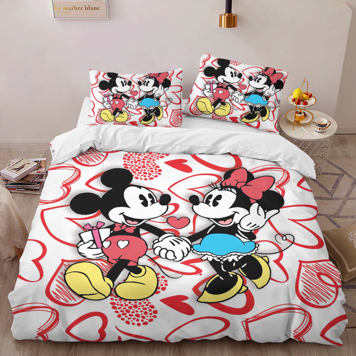Disney Micky Maus und Minnie Maus 5 Kinderbettwäsche – Bettwäsche – Bild 2
