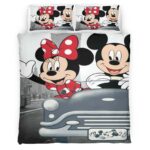 Disney Micky Maus und Minnie Maus in London Kinderbettwäsche – Bettwäsche