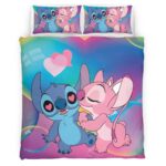 Disney Stitch und Engel verliebt 3 Kinderbettwäsche – Bettwäsche