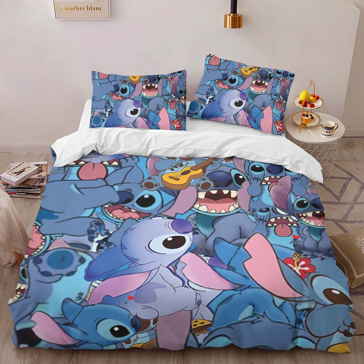 Disney Stitch Charakter 3 Kinderbettwäsche – Bettwäsche – Bild 2