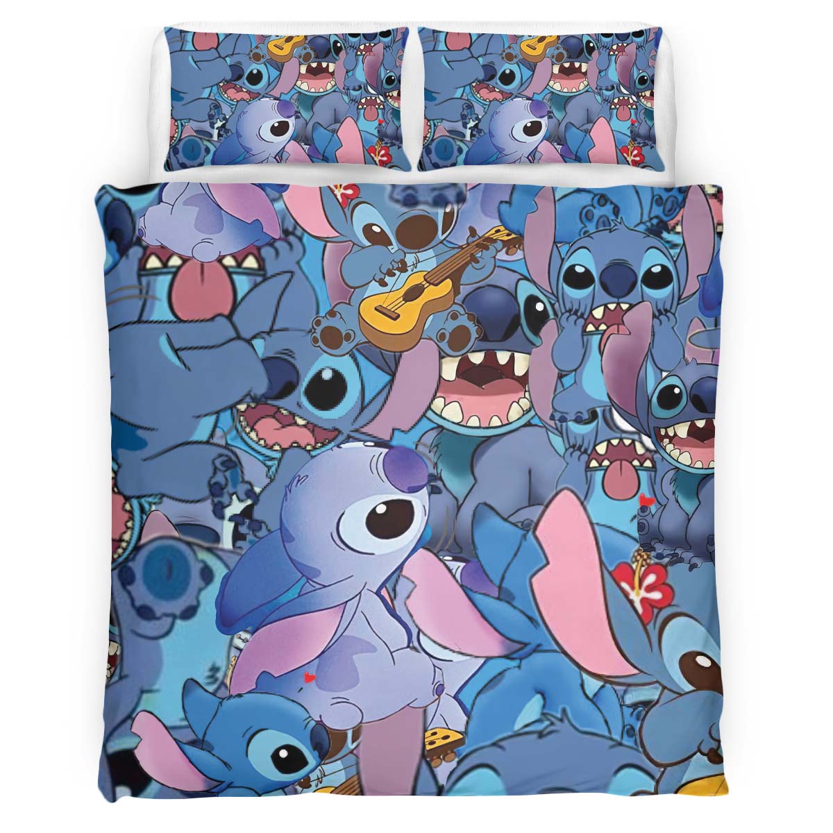 Disney Stitch Charakter 3 Kinderbettwäsche – Bettwäsche