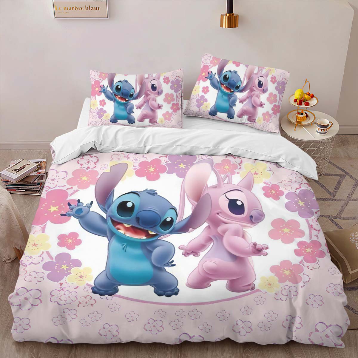 Disney Stitch und Engel 19 Kinderbettwäsche – Bettwäsche – Bild 2