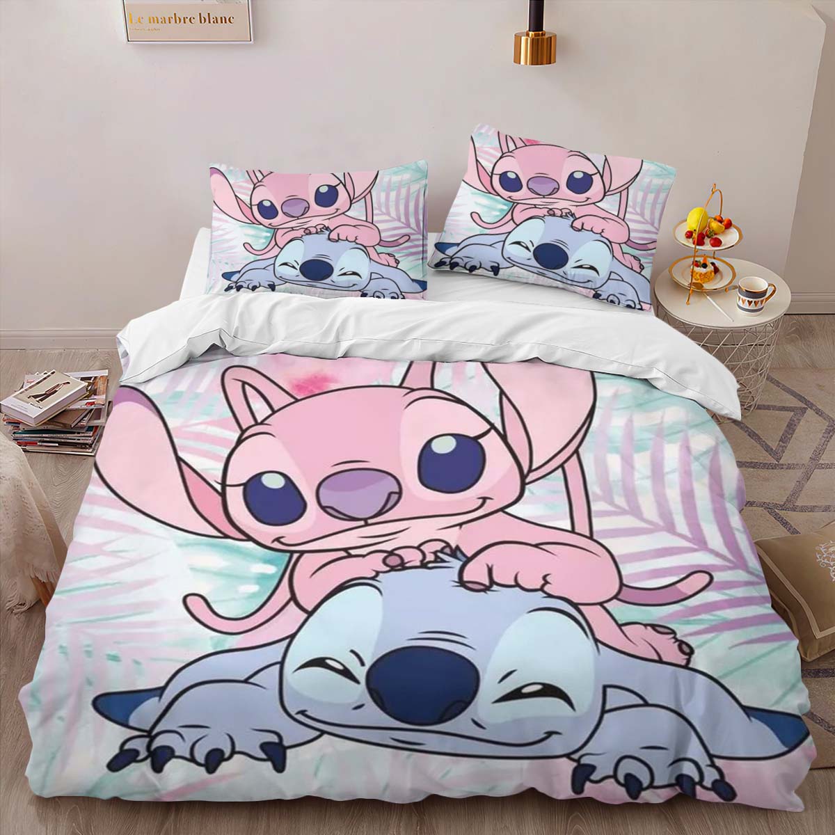Disney Stitch und Engel 3 Kinderbettwäsche – Bettwäsche – Bild 2