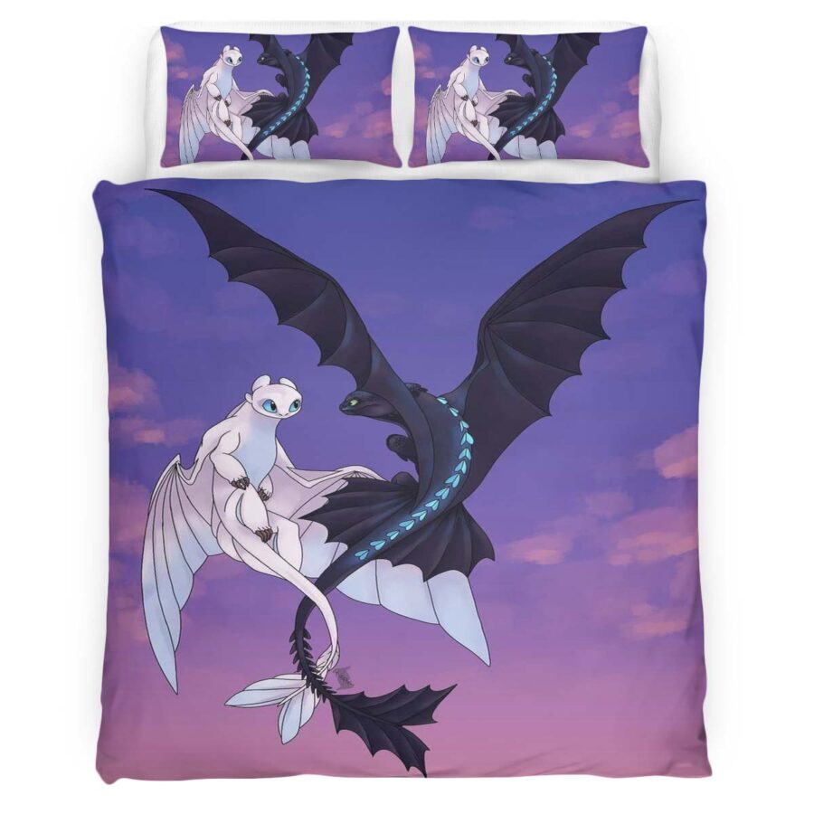 Drachen Ohnezahn und Tagschatten 10 Kinderbettwäsche – Bettwäsche – Bild 4