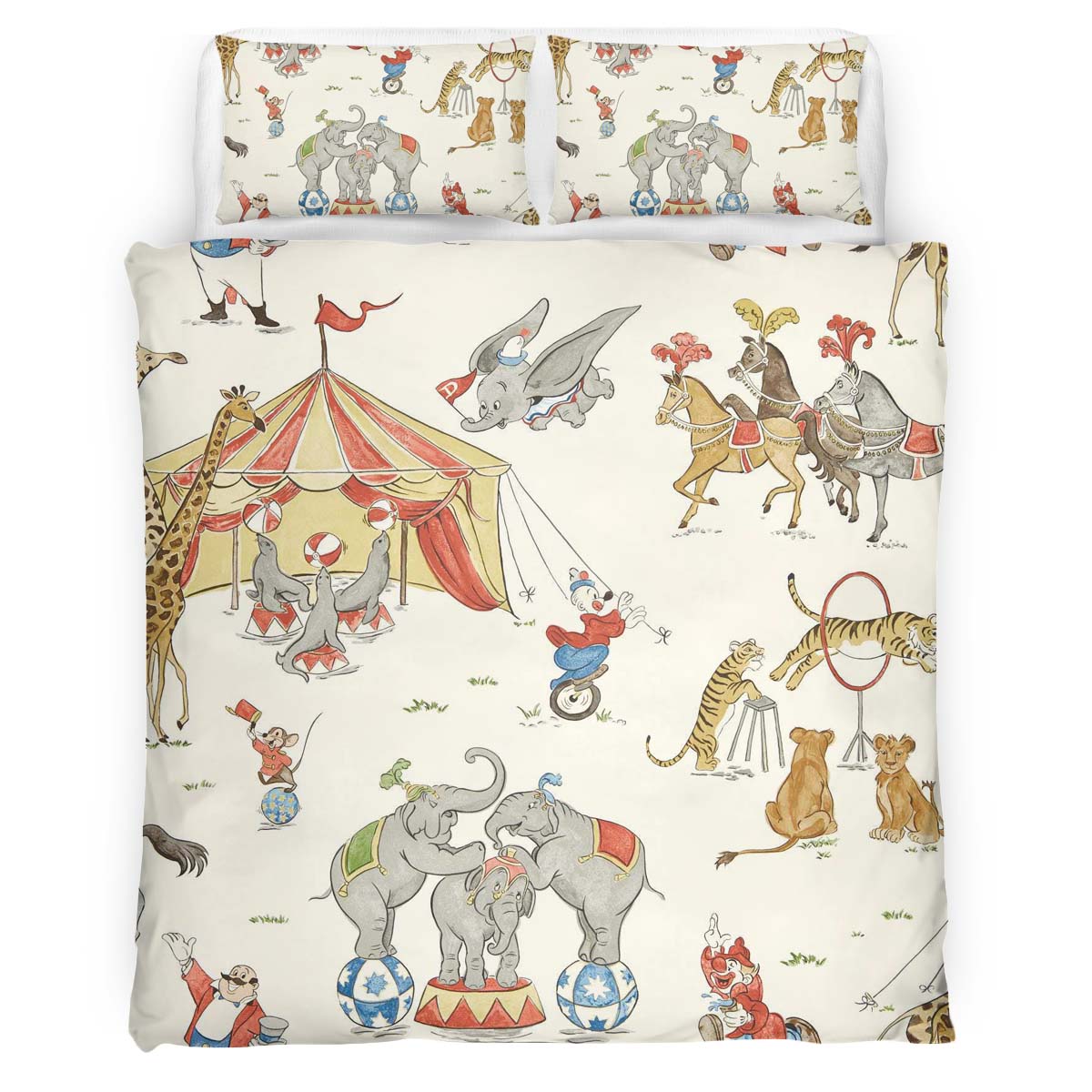 Dumbo Charaktere 01 Kinderbettwäsche – Bettwäsche