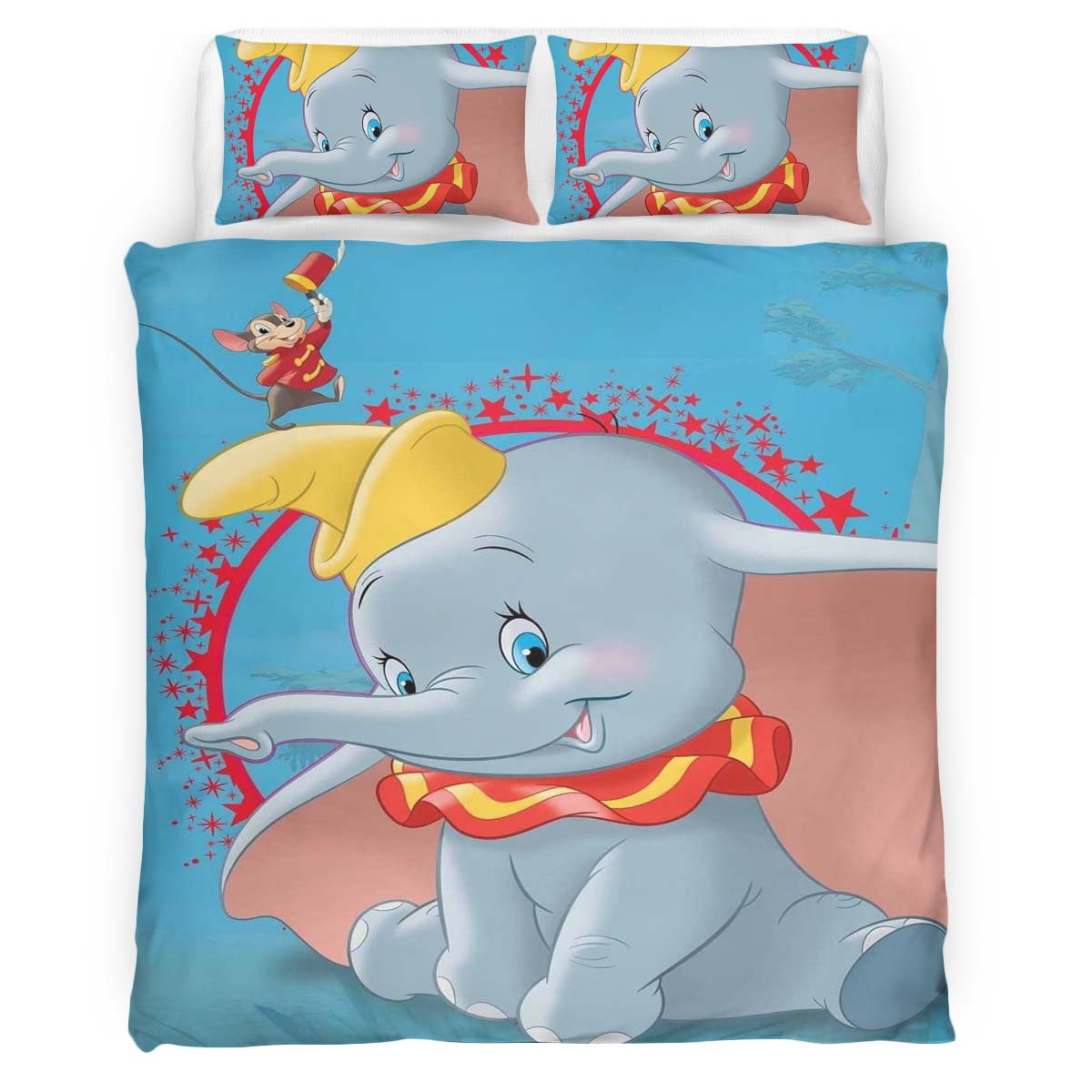 Dumbo und Timothy Q. Maus 1 Kinderbettwäsche – Bettwäsche