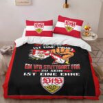 Ein fußballfan zu sein ist eine wahl ein VFB stuttgart fan zu sein ist eine ehre Kinderbettwäsche – Bettwäsche