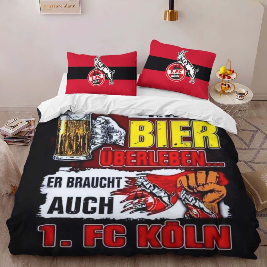 Ein mann kann nicht nur mit bier überleben er braucht auch FC Koln Kinderbettwäsche - Bettwäsche – Bild 4