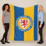 Eintracht Braunschweig Blau Gelb 04 Fleecedecke – Decke