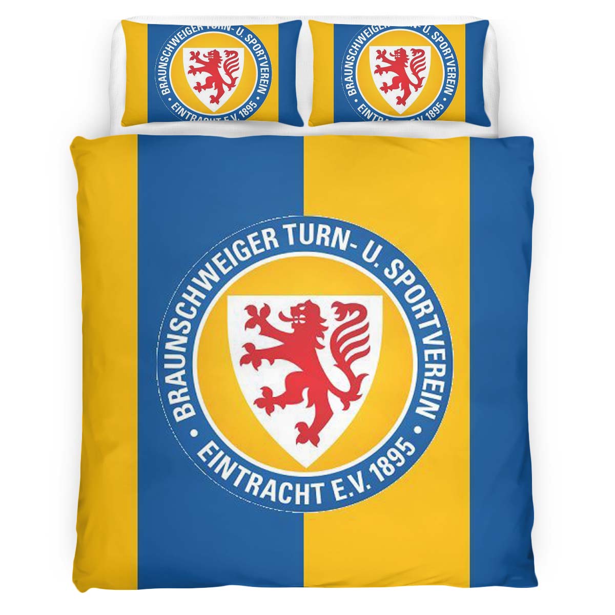 Eintracht Braunschweig Blue Yellow 04 Kinderbettwäsche - Bettwäsche – Bild 2