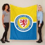 Eintracht Braunschweig Blau Gelb 05 Fleecedecke – Decke