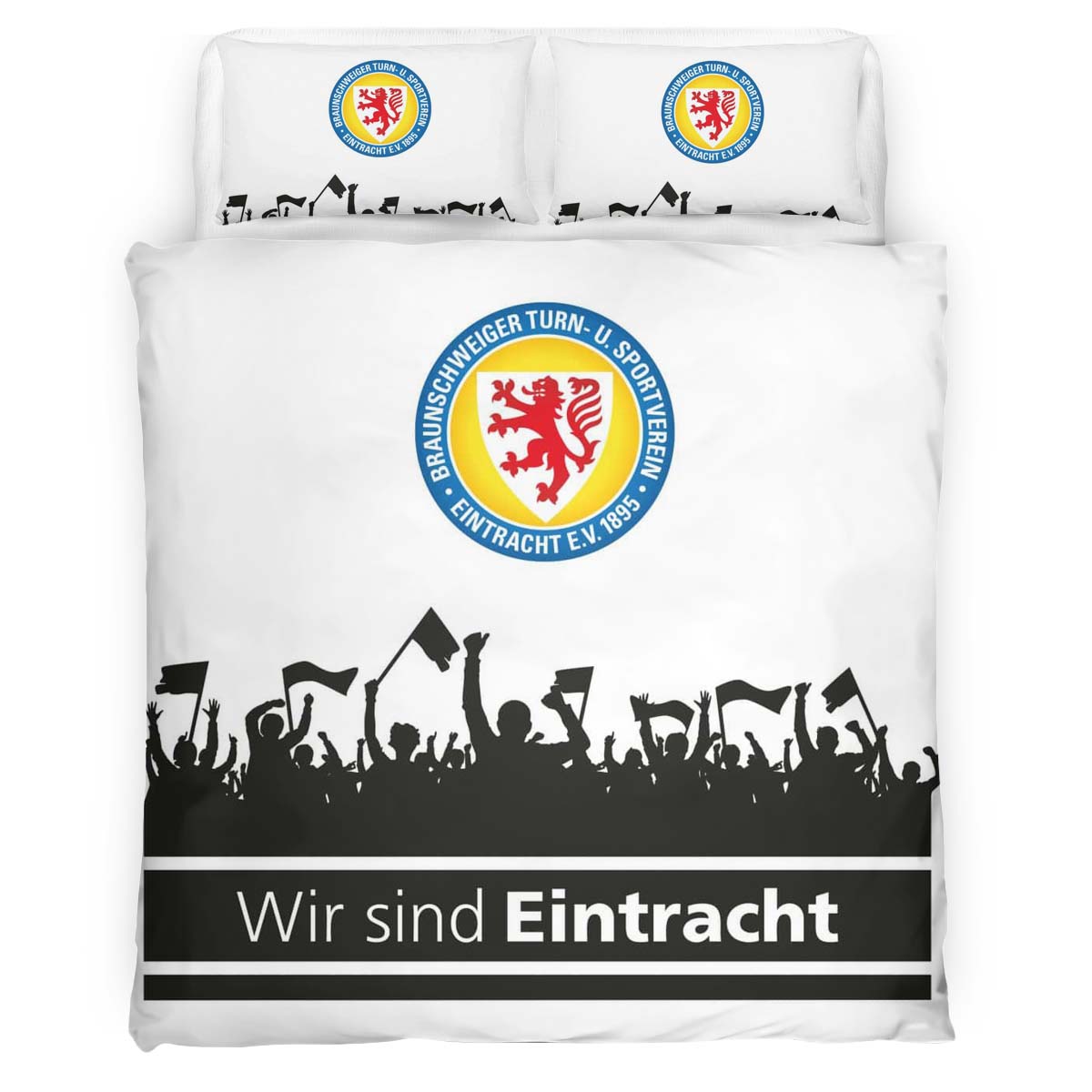 Eintracht Braunschweig Blue Yellow 08 Kinderbettwäsche - Bettwäsche – Bild 2