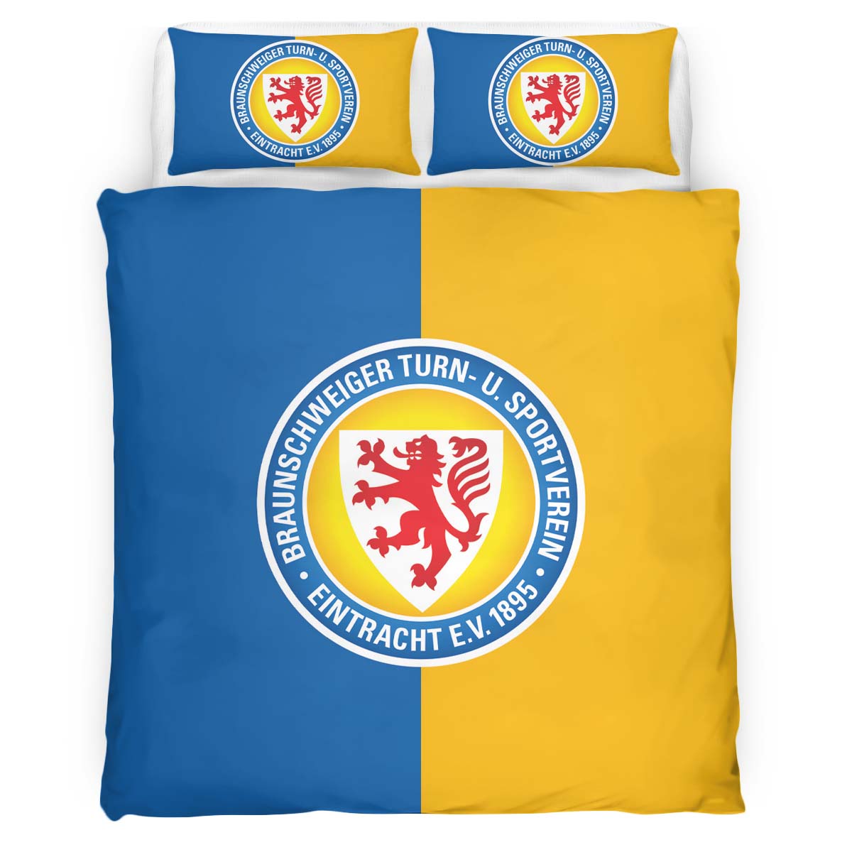 Eintracht Braunschweig Blue Yellow 10 Kinderbettwäsche - Bettwäsche – Bild 2
