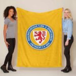 Eintracht Braunschweig Gelb 01 Fleecedecke – Decke