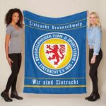 Eintracht Braunschweig Yellow Wir sind Eintracht Fleecedecke – Decke
