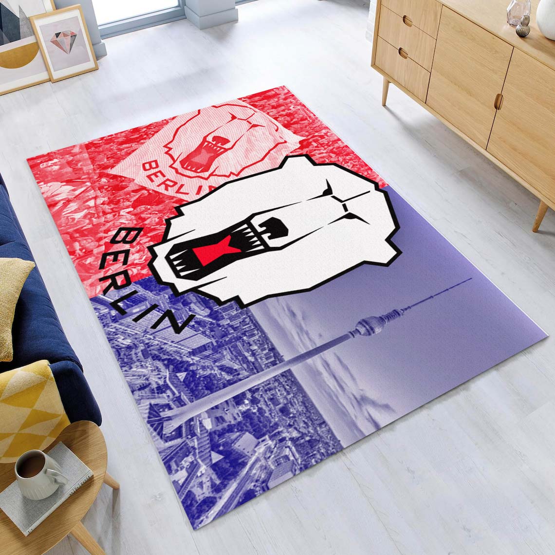 Eisbären Berlin 8 Teppich – Bild 2