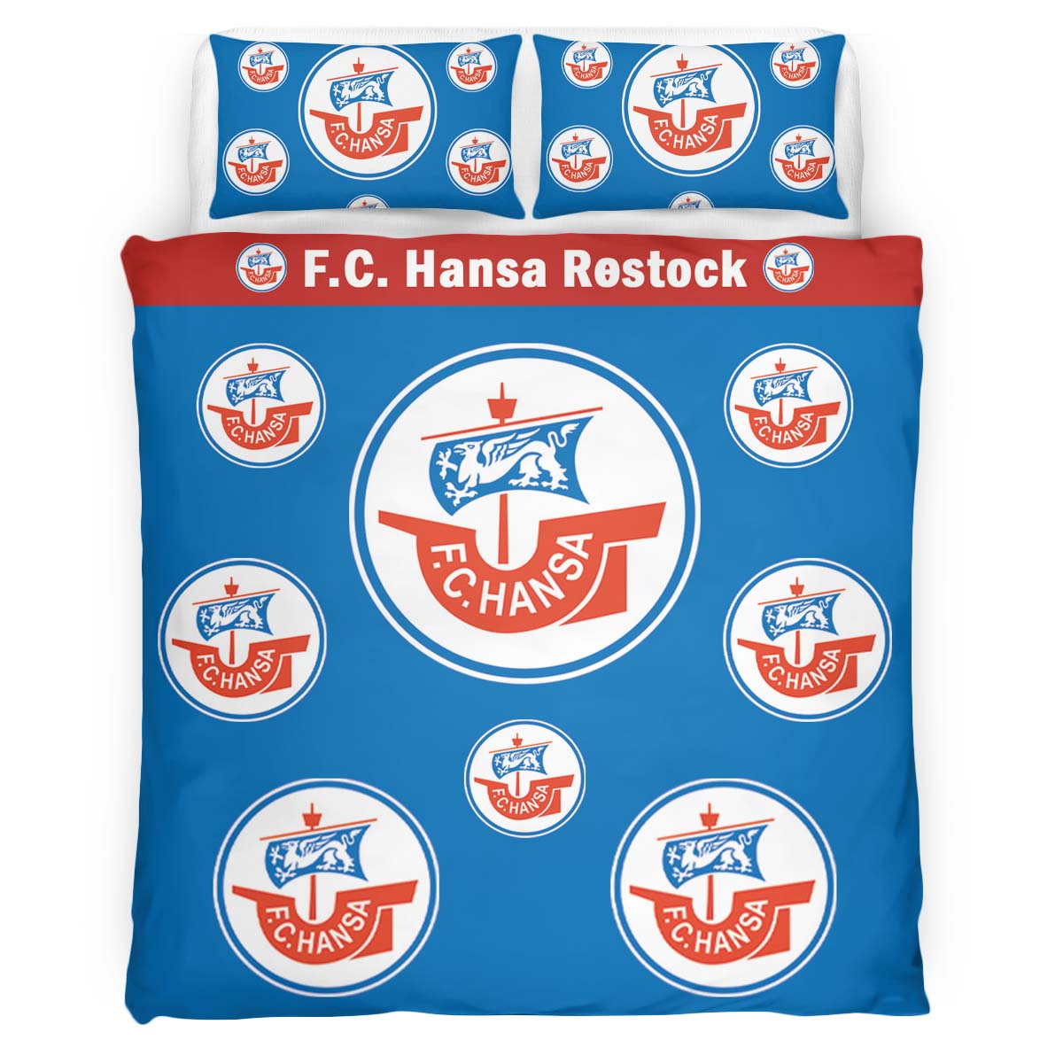 F.C. Hansa Rostock 07 Kinderbettwäsche - Bettwäsche – Bild 2