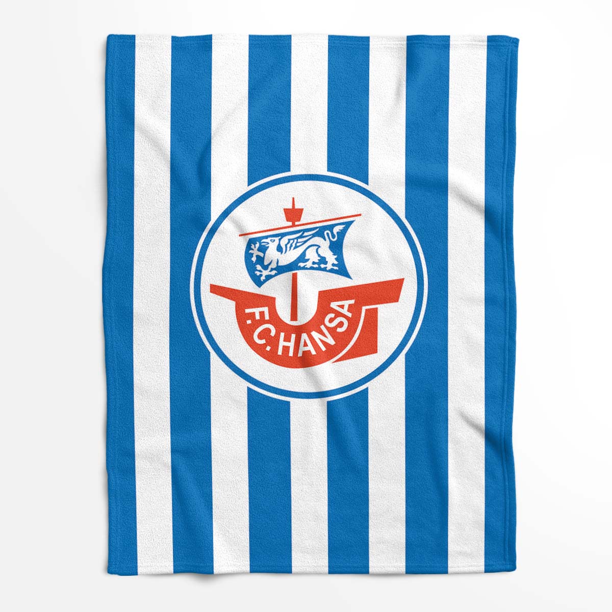 FC Hansa Rostock HAN 03 Fleecedecke - Decke – Bild 2