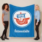 FC Hansa Rostock HAN 05 Fleecedecke – Decke