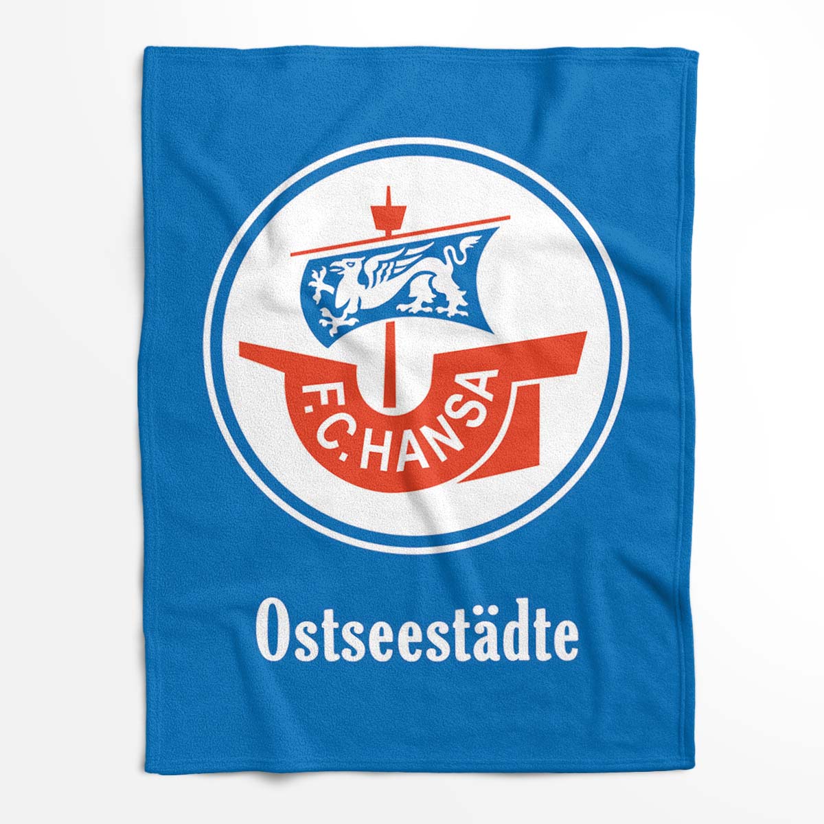 FC Hansa Rostock HAN 05 Fleecedecke - Decke – Bild 2